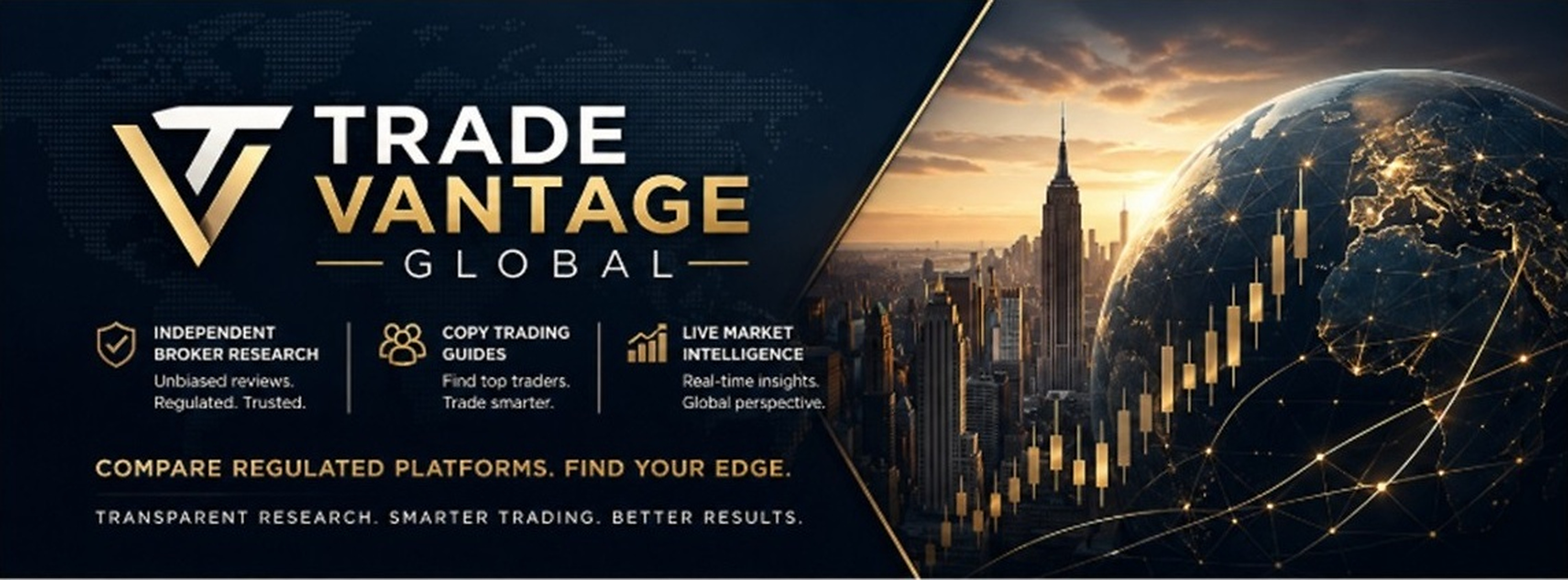 Trade Vantage Global — Independent Broker Research, Copy Trading Guides and Live Market Intelligence